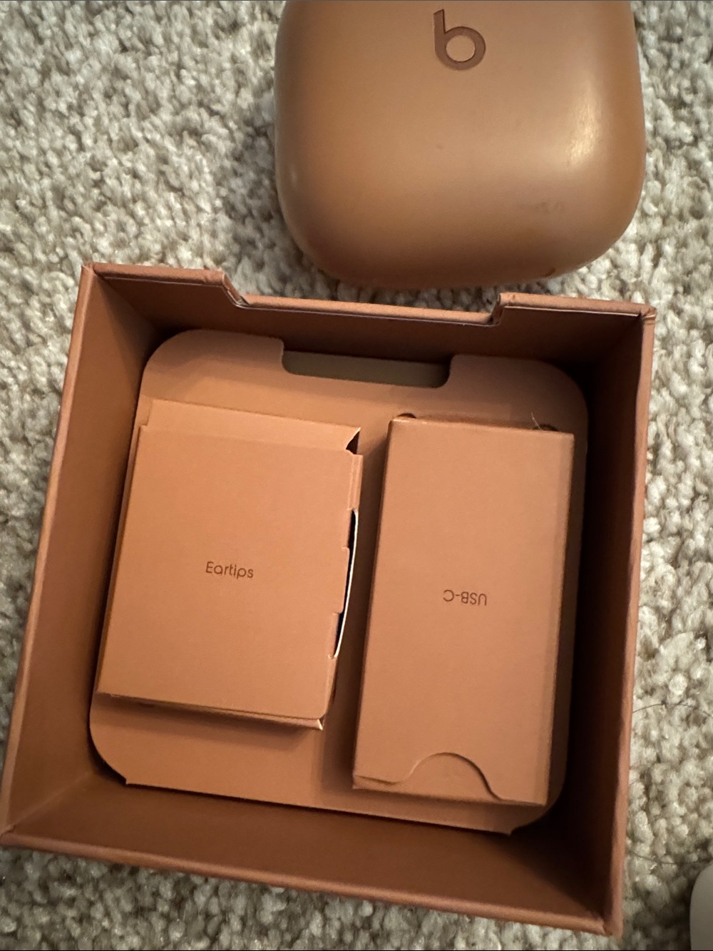 Beats by Dre Beats x Kim True Wireless Earbuds in Brown/Tan - Picture 11 of 14